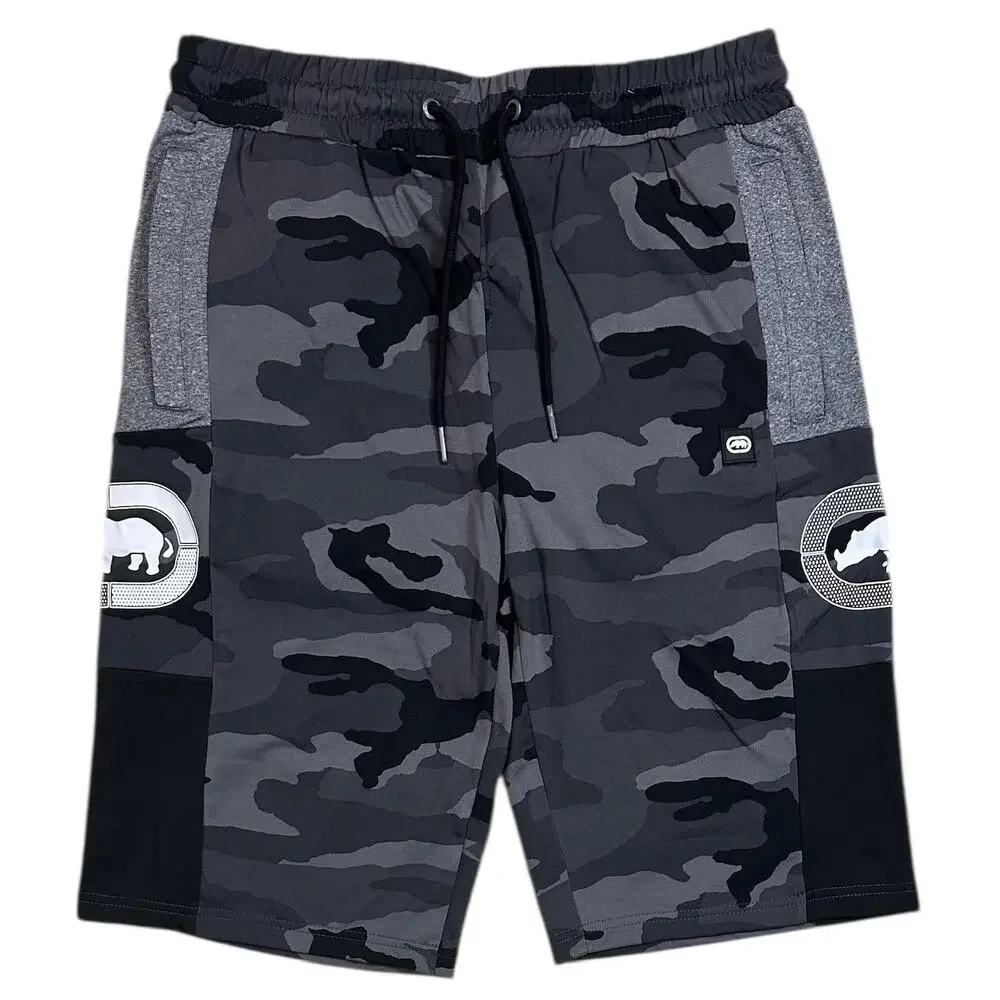 Ecko Unltd Men's Street Camo Activewear Shorts - Picture 1 of 3